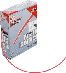 Teplem smrštitelná trubička v krabici | červená | Ø 2