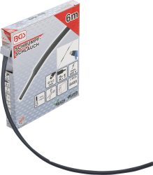 Teplem smrštitelná trubička v krabici | černá | Ø 5 mm | 6 m