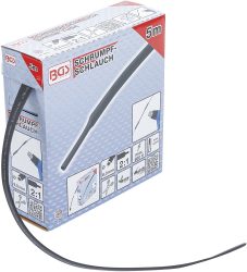 Teplem smrštitelná trubička v krabici | černá | Ø 8 mm | 5 m