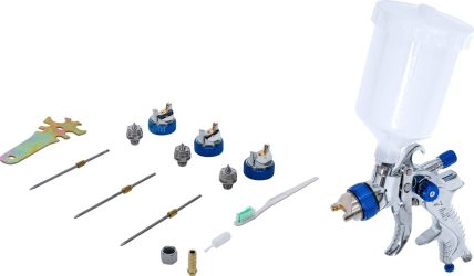 Pneumatická stříkací pistole | se 3 tryskami | 1