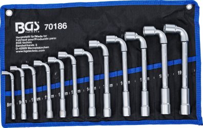 Sada fajfkových průchodných klíčů | 8 - 19 mm | 12dílná