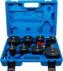 Zkušební sada v kufru pro testování systému plnicího vzduchu turbodmychadla | 9dílná