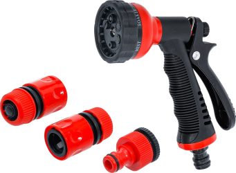 Multifunkční zahradní sprcha | s příslušenstvím | 4 dílná