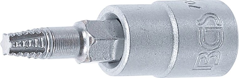 Nástrčná hlavice pro povolení poškozených šroubů | vnitřní čtyřhran 6
