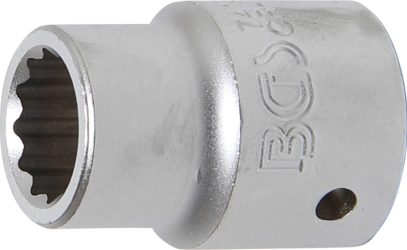 Nástrčná hlavice dvanáctihranná | 20 mm (3/4") | 19 mm