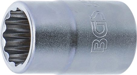 Nástrčná hlavice dvanáctihranná | 20 mm (3/4") | 21 mm