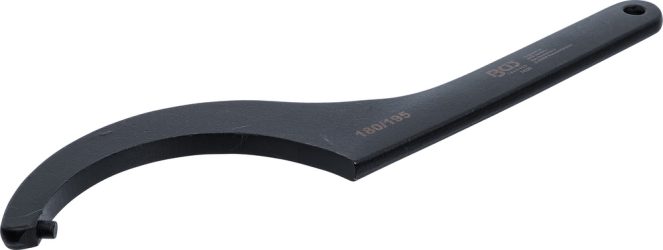 Hákový klíč s čepem | 180 - 195 mm