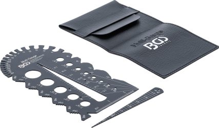 Měrka šroubů a závitové měrky | palcové velikosti | 1/4 - 2"