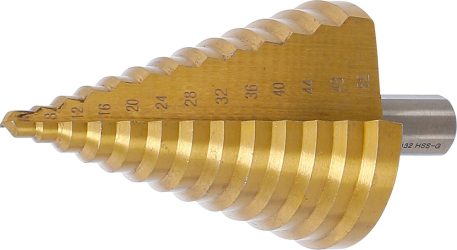 Kónický vrták | s titanovým povrchem | Ø 6 - 52 mm