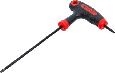 Šroubovák s T-rukojetí a boční čepelí | T-profil (pro Torx) s otvorem / bez otvoru T10