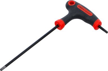 Šroubovák s T-rukojetí a boční čepelí | T-profil (pro Torx) s otvorem / bez otvoru T15