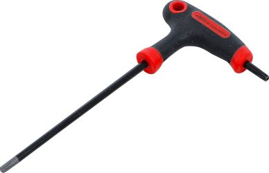 Šroubovák s T-rukojetí a boční čepelí | T-profil (pro Torx) s otvorem / bez otvoru T20