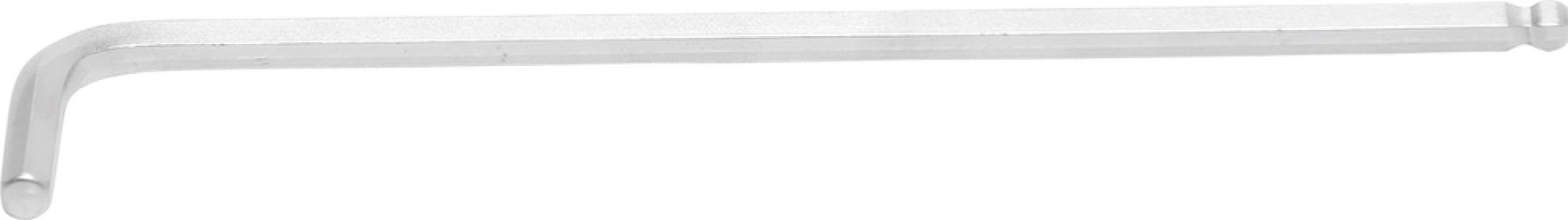 Zahnutý klíč | velmi dlouhý | vnitřní šestihran / vnitřní šestihran s kulovou hlavou 6 mm