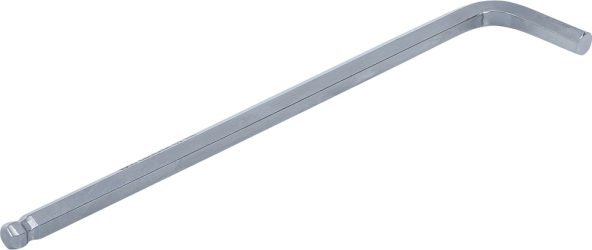 Zahnutý klíč | velmi dlouhý | vnitřní šestihran / vnitřní šestihran s kulovou hlavou 8 mm