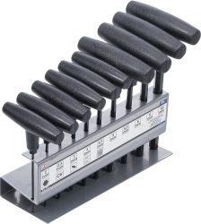 Sada šroubováků s T-rukojetí | vnitřní šestihran 2 - 10 mm | 10dílná