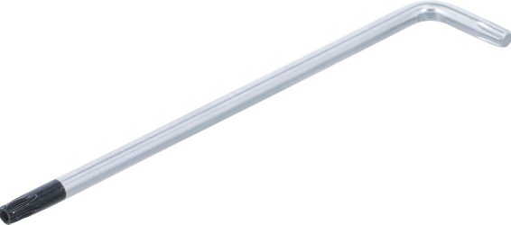 Zahnutý klíč | velmi dlouhý | T-profil (pro Torx) s otvorem / bez otvoru T25