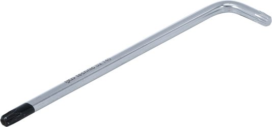 Zahnutý klíč | velmi dlouhý | T-profil (pro Torx) s otvorem / bez otvoru T40