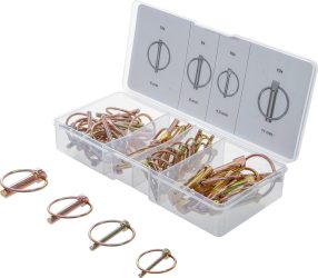 Sada zajišťovacích závlaček | 50dílná