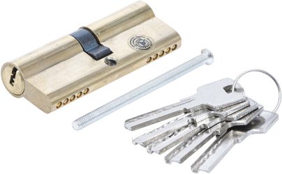 Mosazný cylindrický zámek | 80 mm