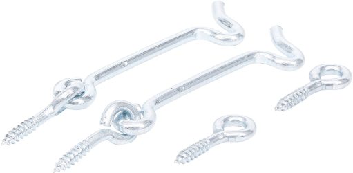 Sada zajišťovacích háčků s okem | 4