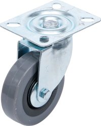 Otočné kolečko | se základnou | Ø 75 mm