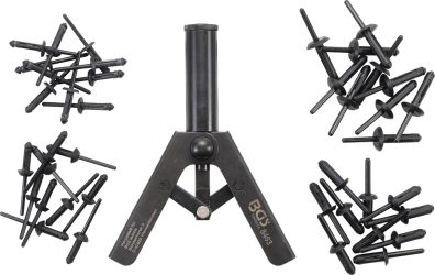 Sada nýtovacích kleští na plastové nýty | 41dílná