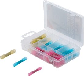 Sada pájecích spojek | se smršťovací dutinkou | 36dílná