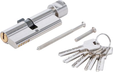 Bezpečnostní cylindrický zámek | s knoflíkem | 80 mm