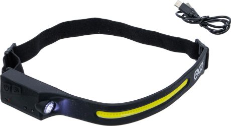 Čelová COB LED svítilna | s pohybovým senzorem