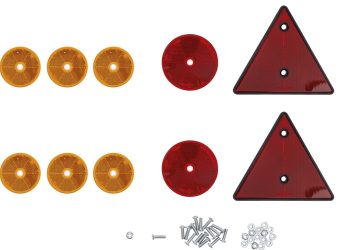 Sada odrazek pro přívěs | 12dílná