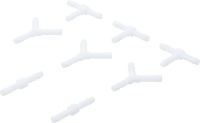 Sada hadicových spojek | odolná vůči palivům | 5 mm | 8dílná