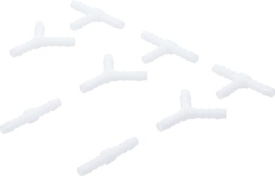 Sada hadicových spojek | odolná vůči palivům | 6 mm | 8dílná