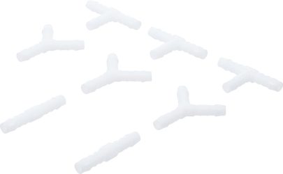 Sada hadicových spojek | odolná vůči palivům | 8 mm | 8dílná