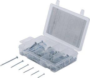 Sada hřebíků / drátěných hřebíků | 200dílná