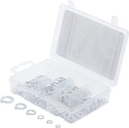 Sada pérových podložek | M4 - M12 | 145dílná