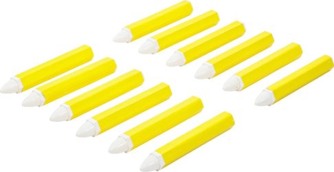 Voděodolné popisovače | bílé | 12 ks