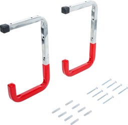 Sada háků na stěnu a strop | 2dílná