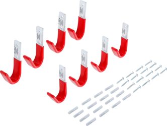 Sada nástěnných háčků | 8dílná