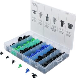 Sada příchytek čalounění pro vozy Opel | 300dílná