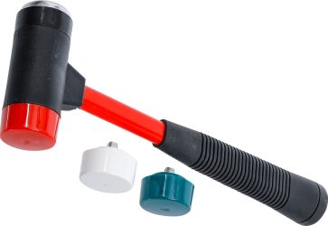 Sada kladiva s výměnnou hlavou | sklolaminátová násada | Ø 38 mm