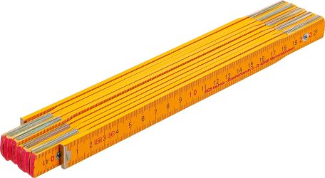 Dřevěný skládací metr | 2 m