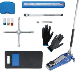 Sada pro výměnu kol s pojízdným zvedákem 1