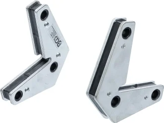 Sada pomocných magnetů pro sváření úhlů | tvar L | 2dílná