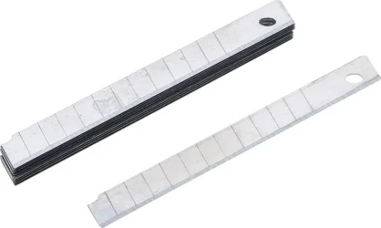 Sada náhradních čepelí | 9 mm | 10dílná