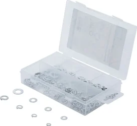 Sada pérových podložek / podložek | Ø 4 - 8 mm | 250dílná